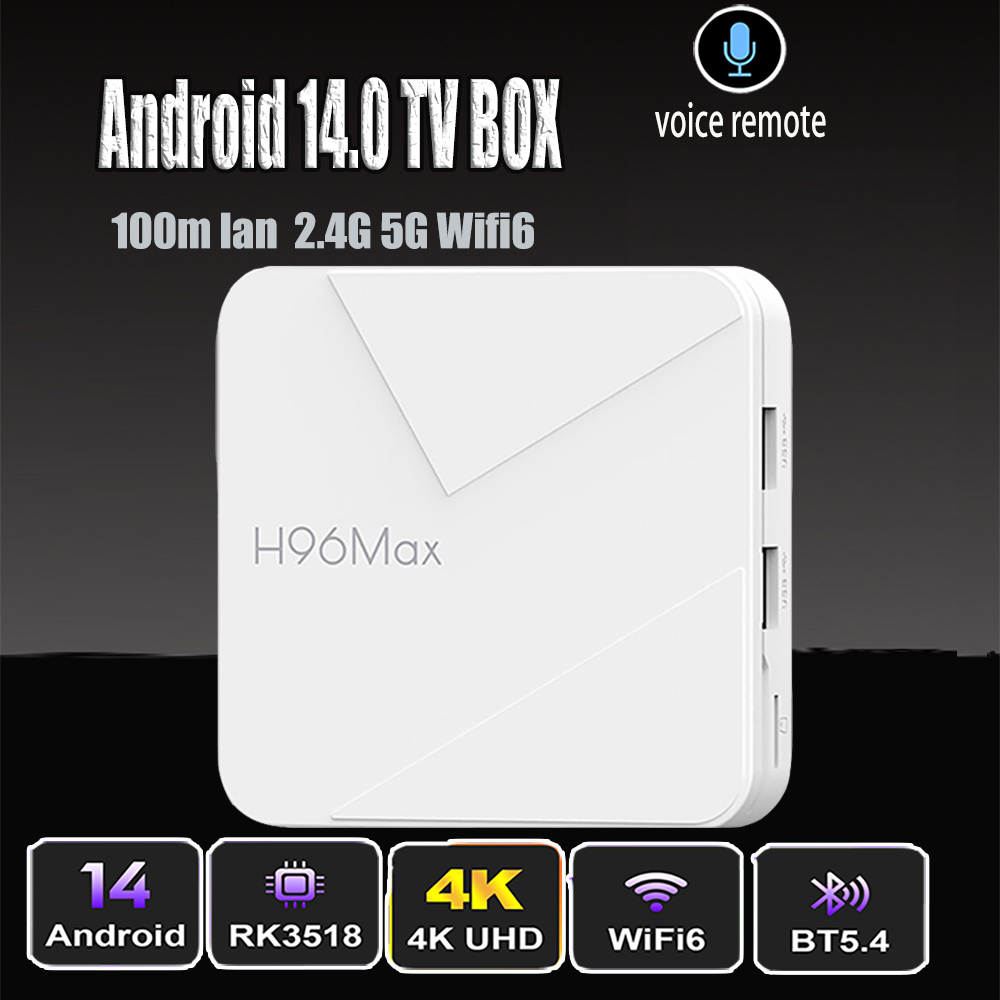 Radxa Rock 5B 16Gb - ТВ-приставка H96 Android 14 RK3518 4K