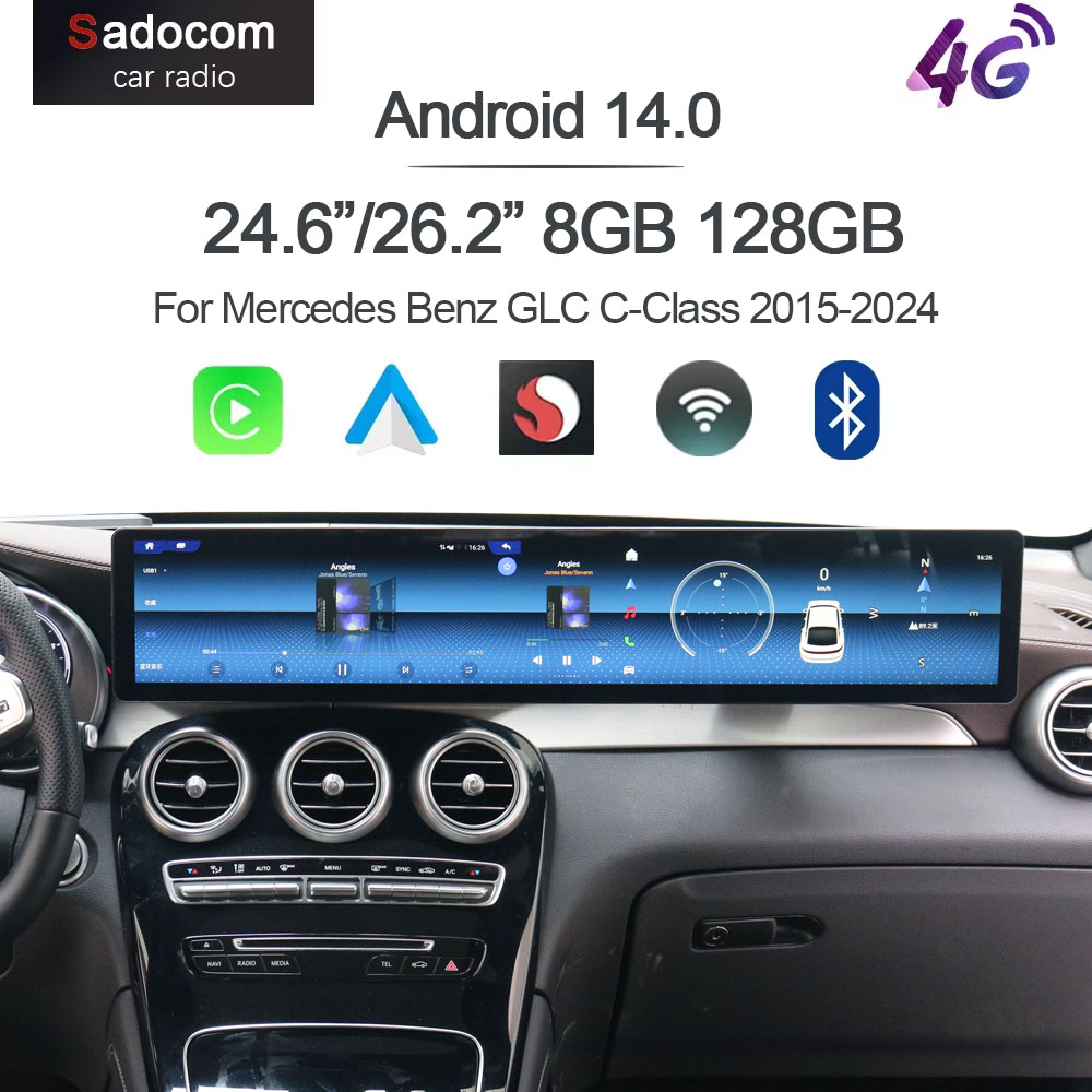 Khadas Vim4 8Gb - Мультимедийный проигрыватель Qualcomm CarPlay 24.6'/26.2' Android