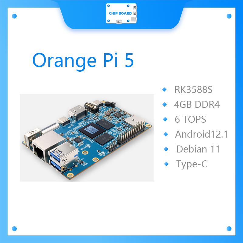 Orange Pi 5 Plus 16Gb - Оранжевый Pi 5 4 Гб RK3588S,